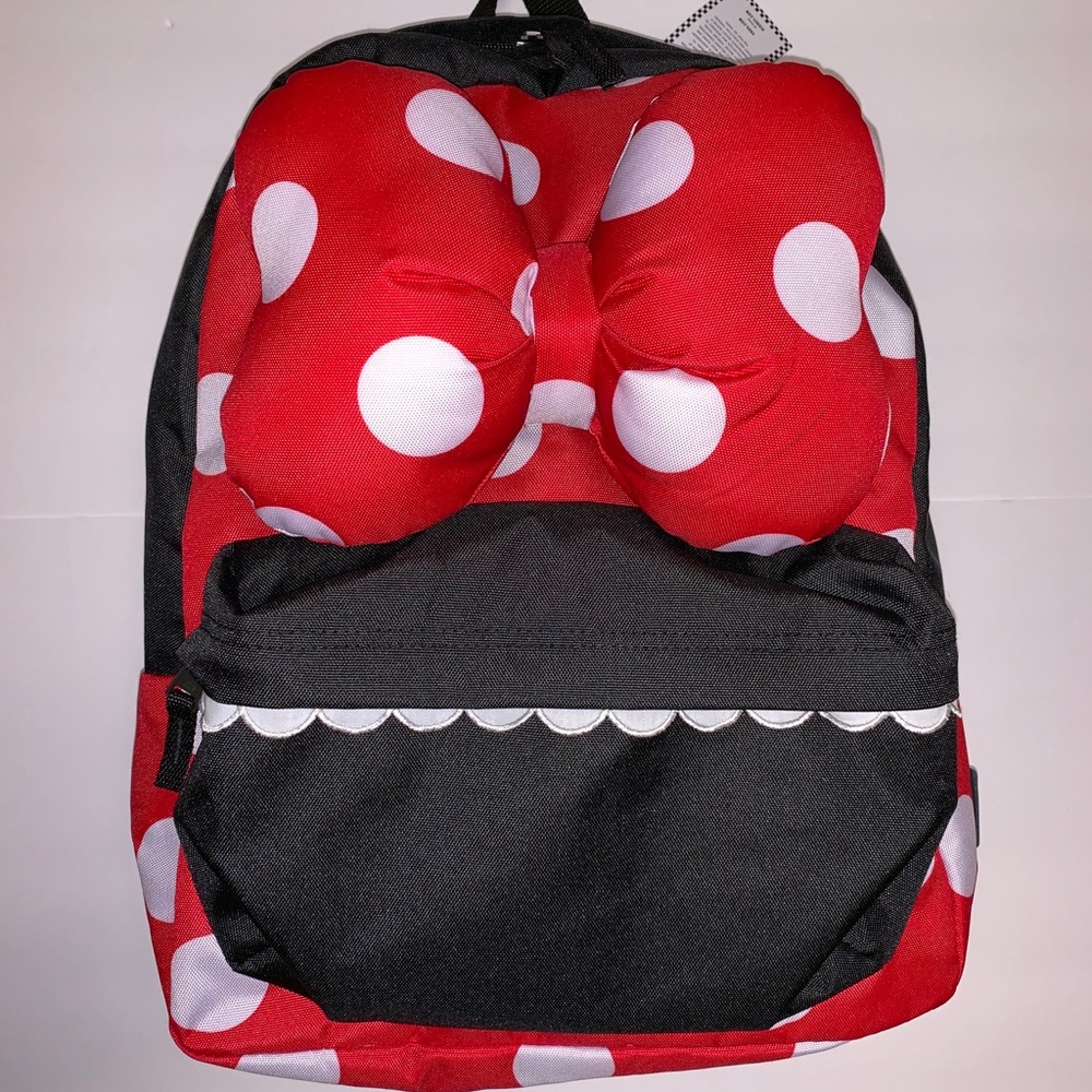 NWT Vans x Disney Minnie Mouse Bow Realm Backpack - Picture 4 of 8